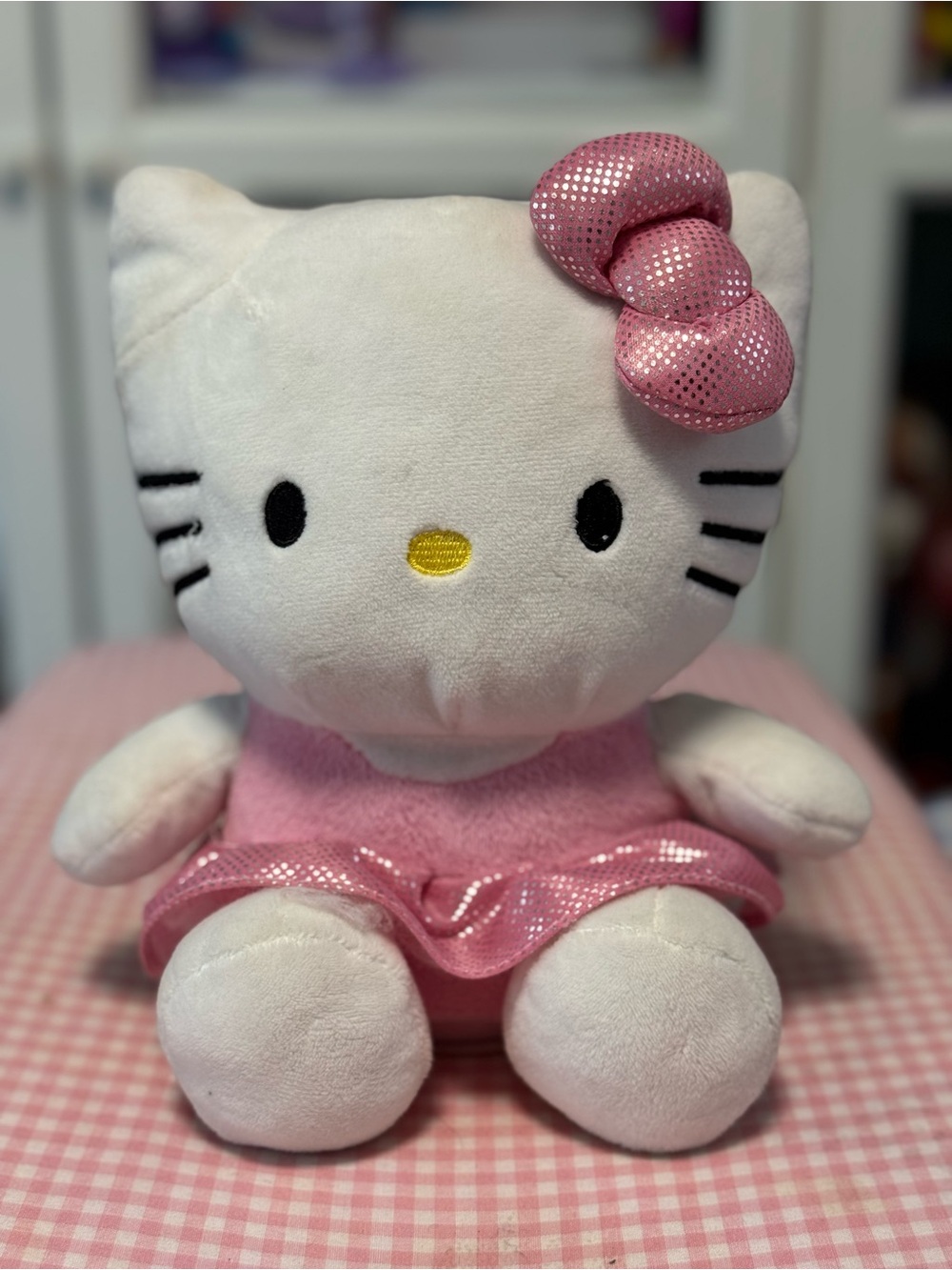 Hello Kitty plush piggy bank